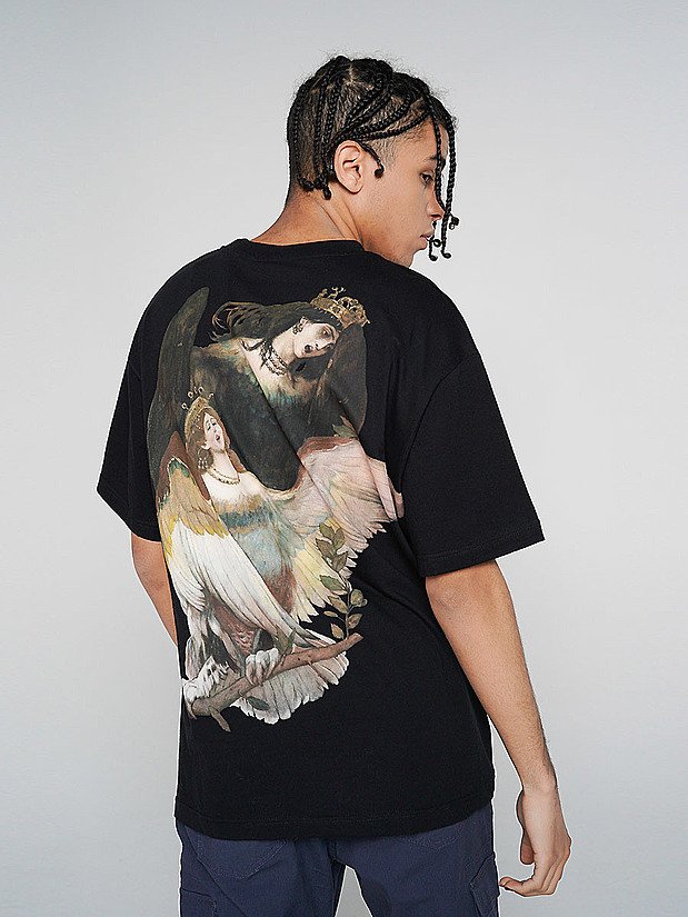 Купить Футболка "Васнецов. Сирин И Алконост" (Xl/Xxl Черная) В  Интернет-Магазине Третьяковской Галереи