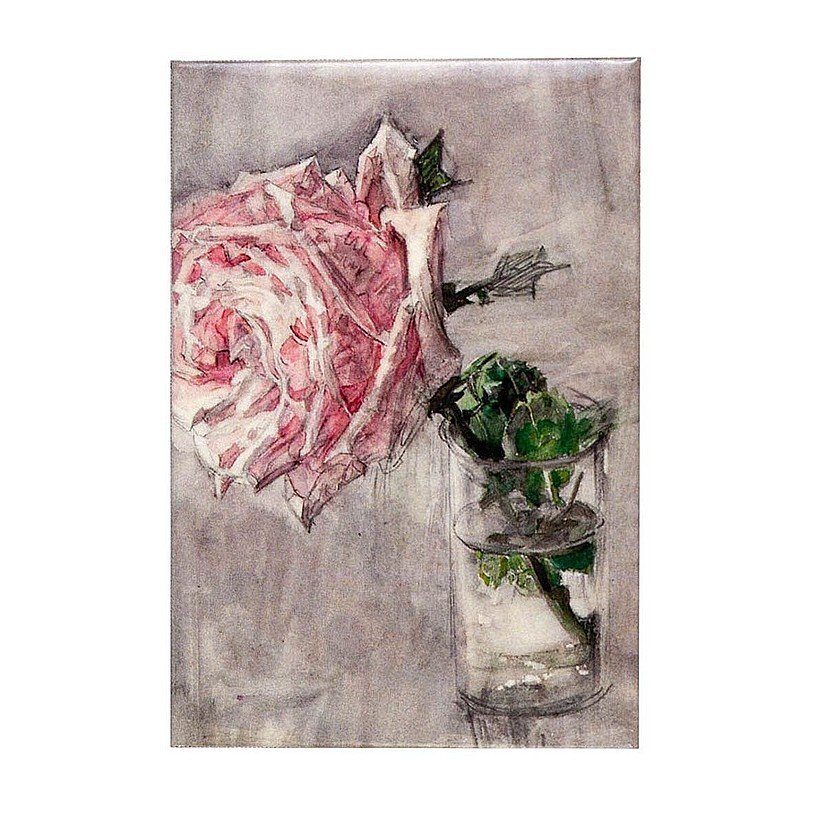 Врубель роза в стакане картина